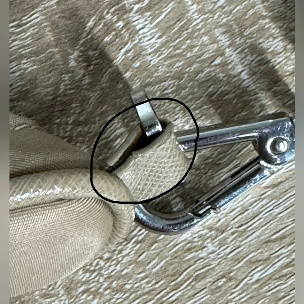 Prada Te-Edition 2005 Re-Nylon Shoulder Crossbody Bag in Beige/Cammeo Collor - Picture 8 of 16
